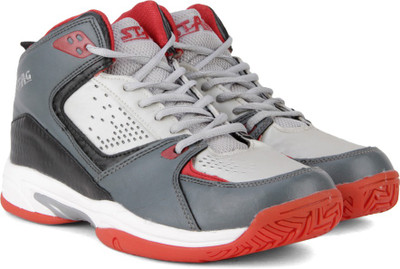 

Stag Hoop Basketball Shoes For Men(Red, Grey/red