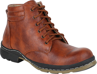 

Kraasa Fortune Half Boots For Men(Tan)