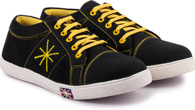 

RockSoft Stylish sneakers Casuals For Men(Blue, Black
