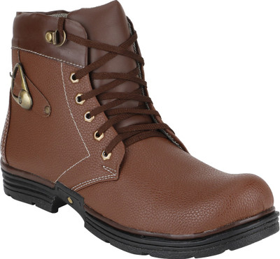 

Knight Ace Long Boots For Men(Brown)