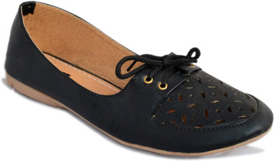 

Myra Laser Cut Casuals For Women(Black