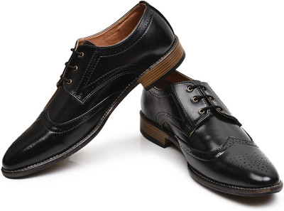 

Rozo Oxford Brogues For Men(Black