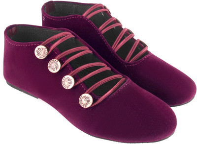Shopping Station Bellies For Women(Purple