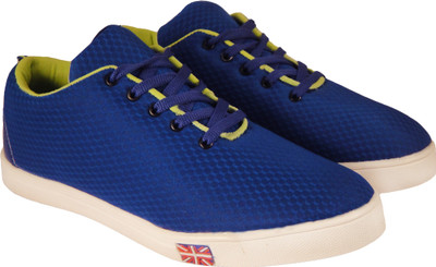 

Action Synergy Lifestyle 7176 Dynamic Blue Canvas Casuals For Men(Blue, Green