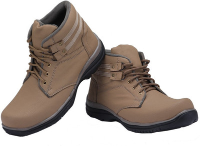 

Bachini Corman Boots For Men(Beige), Chikoo