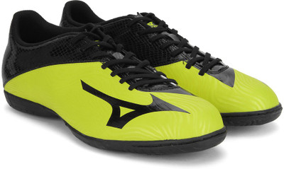 

Mizuno BASARA 103 IN Football Shoes For Men(Black, Yellow, Bolt/black