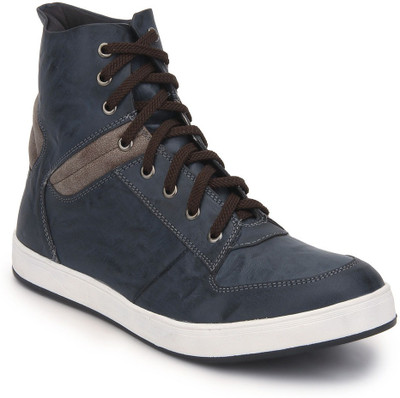 

Knotty Derby Carrow Ankle Sneakers For Men(Blue, Brown