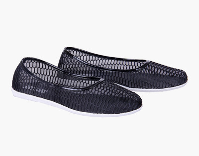 

Goyal Black Mesh Bellies For Women(Black)