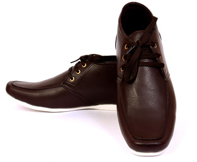 

Sam Stefy Broad Shaped Casuals Shoes For Men(Brown), Coffee brown