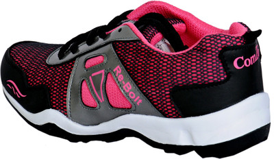 

Comzo Running Shoes For Women(Black, Pink