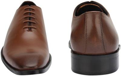 Brigit Corporate Shoe Tan Brown Lace Up
