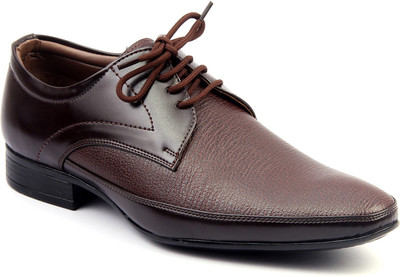 

Levanse High quality formal shoes Lace Up For Men(Brown, Matte brown