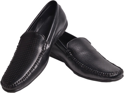

Azzaro Black Botka Loafers For Men(Black