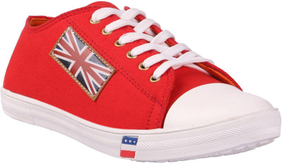 

JK Port Men New Canvas Shoe Canvas Shoes For Men(Red