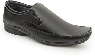 

Bacca Bucci Classy Black Slip On Shoes For Men(Black