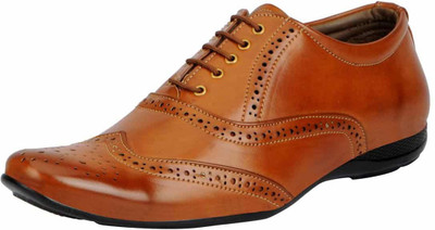 

FAUSTO Brogue Oxford For Men(Tan