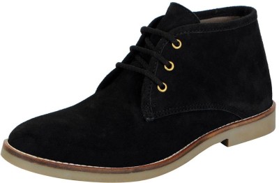 

FAUSTO High Ankle Boots For Men(Black