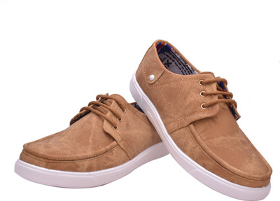 

Bxxy Casual Designer Lace-Up Loafers For Men(Tan