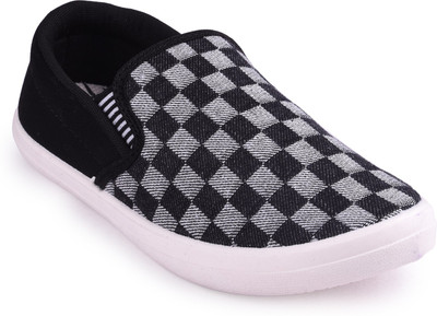 

Goldstar Chess Canvas Shoes For Men(Black