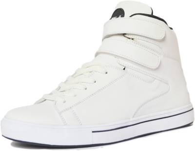 DOC Martin White Everest Mid top Sneakers