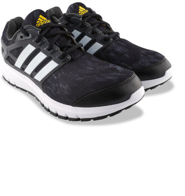 

ADIDAS ENERGY CLOUD M Running Shoes For Men(Black, White, Cblack/ftwwht/utiivy