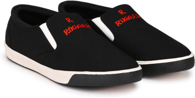 

Ruggero COURT SLIP Casuals For Men(Black, Red, Blackred_1