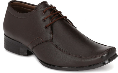 

Footlodge Formal Shoes Lace Up For Men(Brown