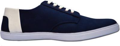 Fashion67 Blue-Tan Trendy Sneakers