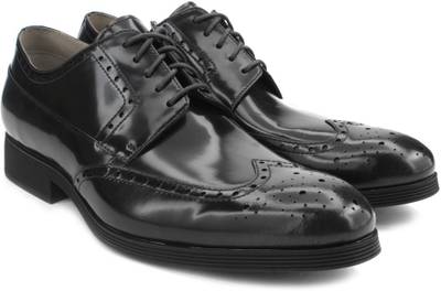 Clarks Gabwell Limit Navy Leather lace up