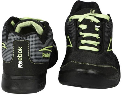 

REEBOK Ree transit Running Shoes For Men(Black, Green, Black/lime/flat grey