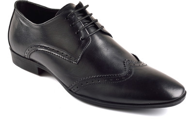 

Chamois Lace Up Shoes For Men(Black)