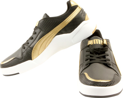 

Puma FTR Slipstream Lo Opulence Casuals For Men(Black, Gold, Black;team gold