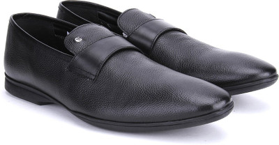 

Van Heusen Leather Slip On For Men(Black
