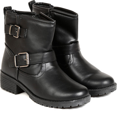 

TEN TEN Women's Black Mid Length Boots Boots For Women(Black)