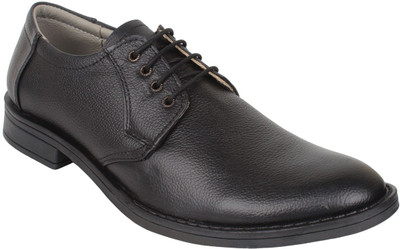 

SeeandWear Softy Leather Lace Up Shoes For Men(Black)