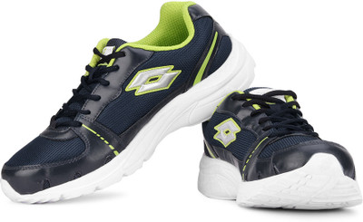 Lotto Tracker Running Shoes For Men(Navy, Navy;lime