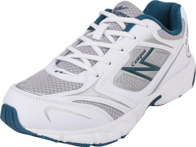 

Campus MIRAGE Running Shoes For Men(Silver, Red), White