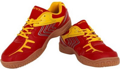 

Nivia Hy-Court Badminton Shoes For Men(Red)