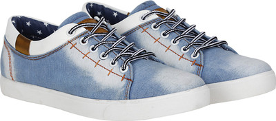 

Kraasa Keech Sneakers For Men(Blue, White