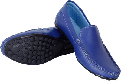 FAUSTO Loafers For Men(Blue)