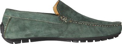 

Van Heusen Leather Loafers For Men(Olive