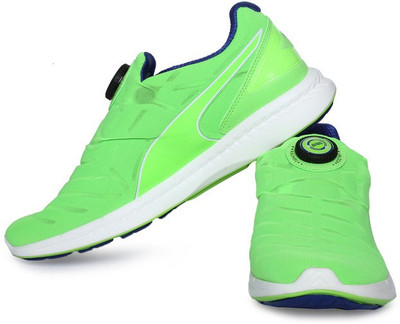 

Puma IGNITE DISC Running Shoes For Men(Green, Green gecko-surf the web