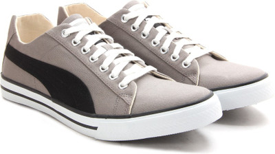 

Puma HipHop5Ind. Men Canvas Sneakers For Men(Grey), Steeple gray-black