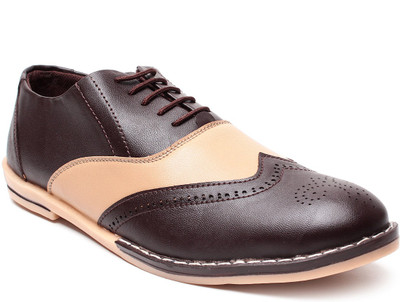 

Juan David Corporate Casuals For Men(Brown