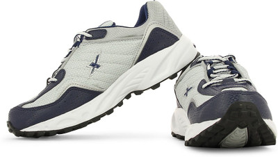 

Sparx SM-4 Running Shoes For Men(Blue, Silver), Navy blue silver