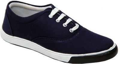 

Leather Mart Canvas Shoes For Men(Navy)