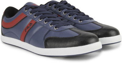 

Fila ALWIN Sneakers For Men(Blue, Peacoat/blk/fla rd
