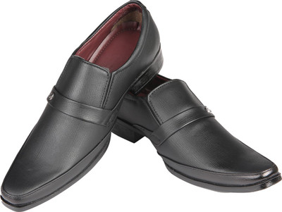 

Azzaro Black Burdy Slip On Shoes For Men(Black