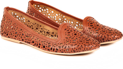 

TEN TEN Women's Brown Moccasin Casual Shoes For Women(Brown