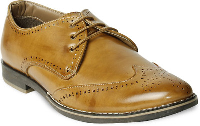 

TEN Simple and Stylish Corporate Casuals For Men(Tan)